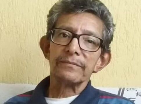 Geraldo Vaz Junior, homem que recebeu um transpante de fígado com células cancerígenas