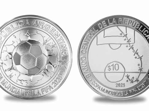 Gol de Maradona vira “nova moeda” na Argentina e estampa homenagem ao ídolo