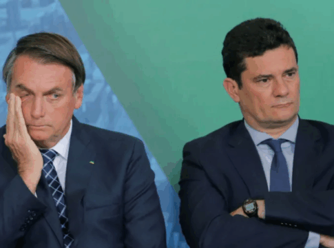 Jair Bolsonaro e Sérgio Moro
