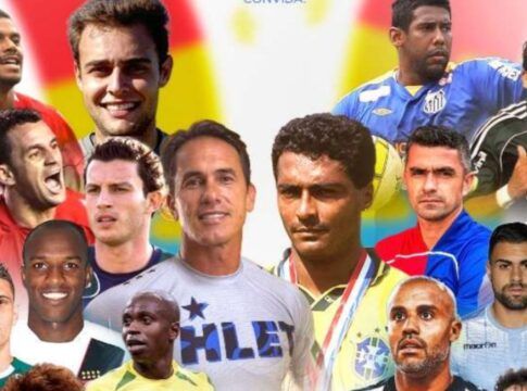 Charity Game vai reunir Romário e Mancini em prol da causa do espectro autista