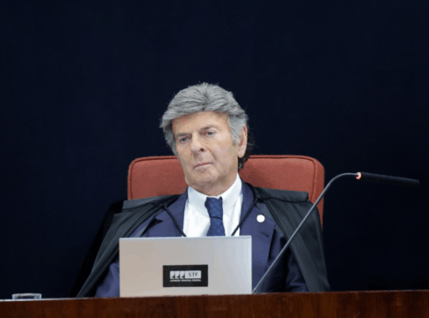 Ministro Luiz Fux no julgamento da Ação Penal 2694 -Núcleo 4