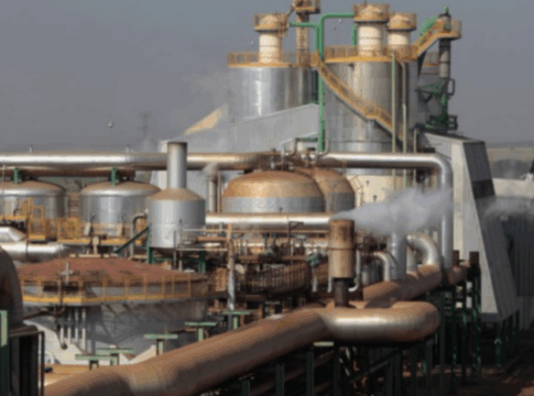 Usina de processamento de cana