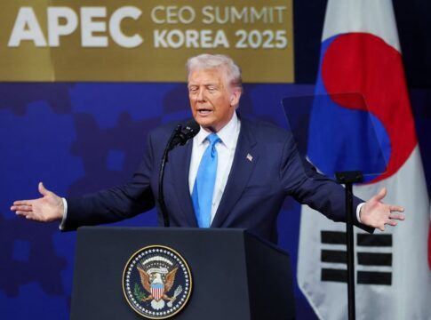 Trump discursa na Coreia do Sul