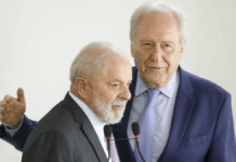 Presidente Lula e o ministro da Justiça e Segurança Pública Ricardo Lewandowski