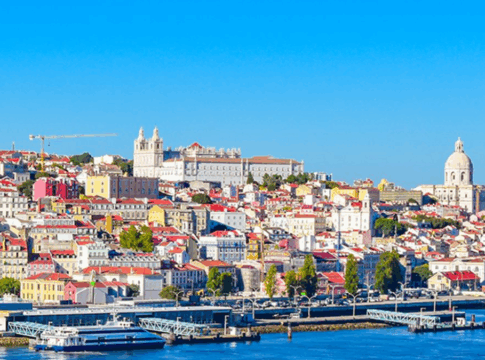 Vista da cidade de Lisboa