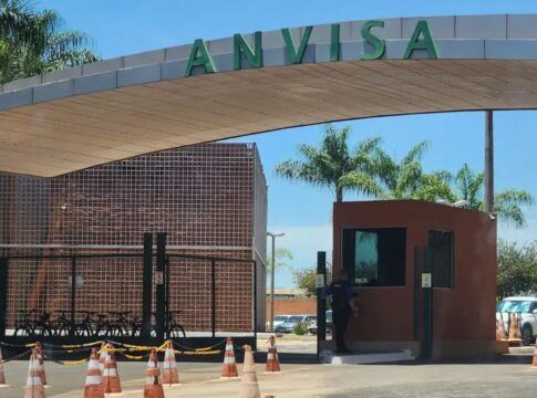 Fachada da Agência Nacional de Vigilância Sanitária (Anvisa)