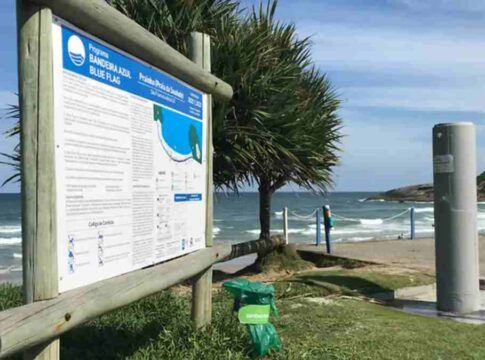 Litoral fluminense tem oito praias com o certificado Bandeira Azul