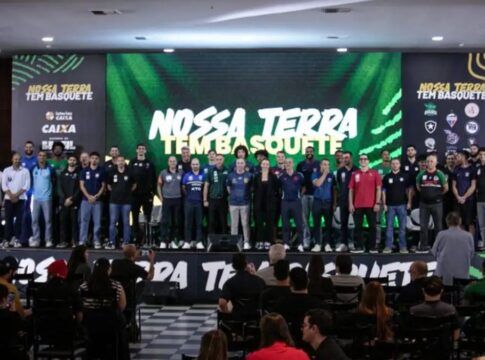 Lançamento da temporada do NBB