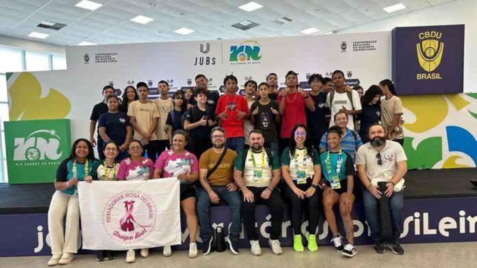 Jogos Universitários Brasileiros abrem espaço para o Outubro Rosa