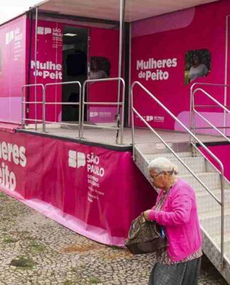 Outubro Rosa: carretas e telefone facilitam acesso à mamografia gratuita em SP