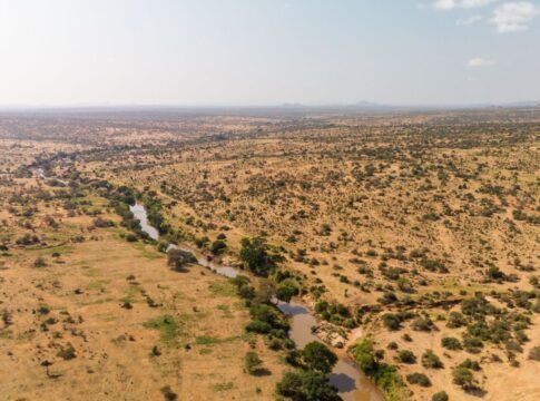 Etiópia vista de cima