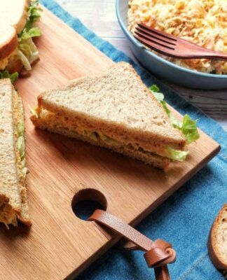 Imagem colorida de sanduiche