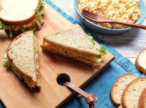 Imagem colorida de sanduiche