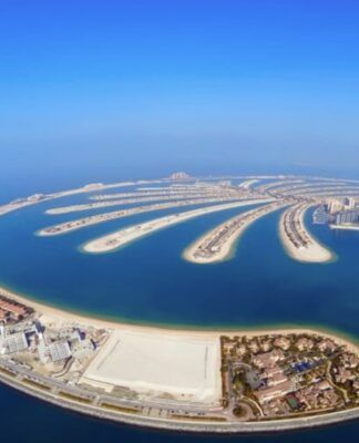 Palm Jumeirah, ilha artificial em Dubai