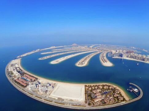 Palm Jumeirah, ilha artificial em Dubai