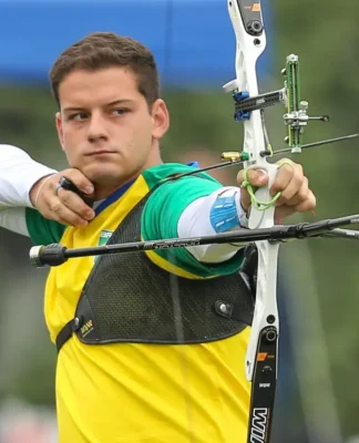 Marcos D'Almeida vice no mundial de Tiro com Arco