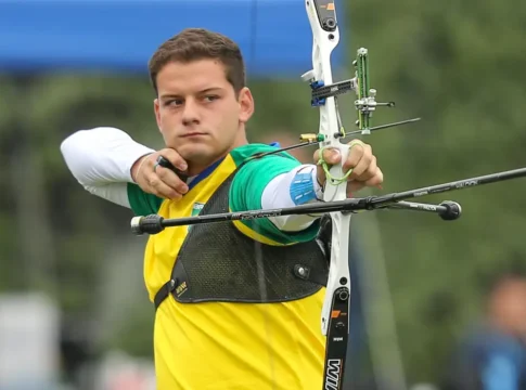 Marcos D'Almeida vice no mundial de Tiro com Arco