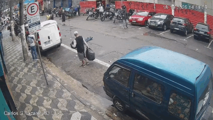 Motofretista é baleado na região da 25 de Março e associação exige reforço policial