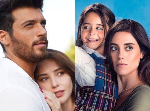 Novelas turcas; “Sr. Errado” do lado esquerdo e “Mãe (Anne)” do lado direito