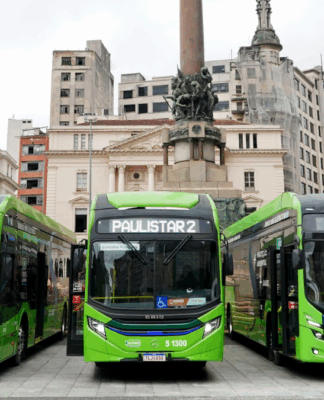ônibus da linha especial paulistar