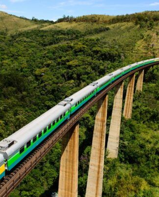 Trem da Vale que liga Vitória (ES) a Belo Horizonte (MG)