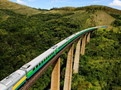 Trem da Vale que liga Vitória (ES) a Belo Horizonte (MG)