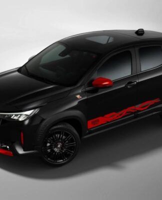 A imagem mostra o novo carro da FIAT inspirado em Stranger Things