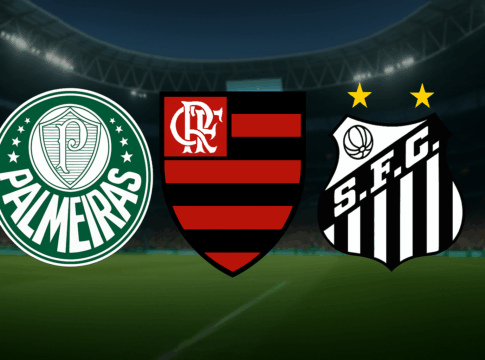 Palmeiras cresce na hora, Flamengo oscila e Santos vive drama na reta final do Brasileirão