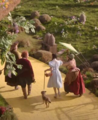 Dorothy e outros personagens do filme Wicked