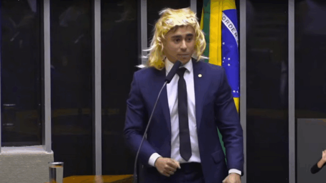 Deputado Nikolas Ferreiras de Peruca