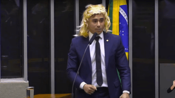 Deputado Nikolas Ferreiras de Peruca