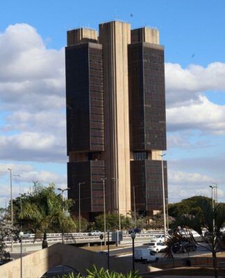 Edifício do Banco Central, em Brasília
