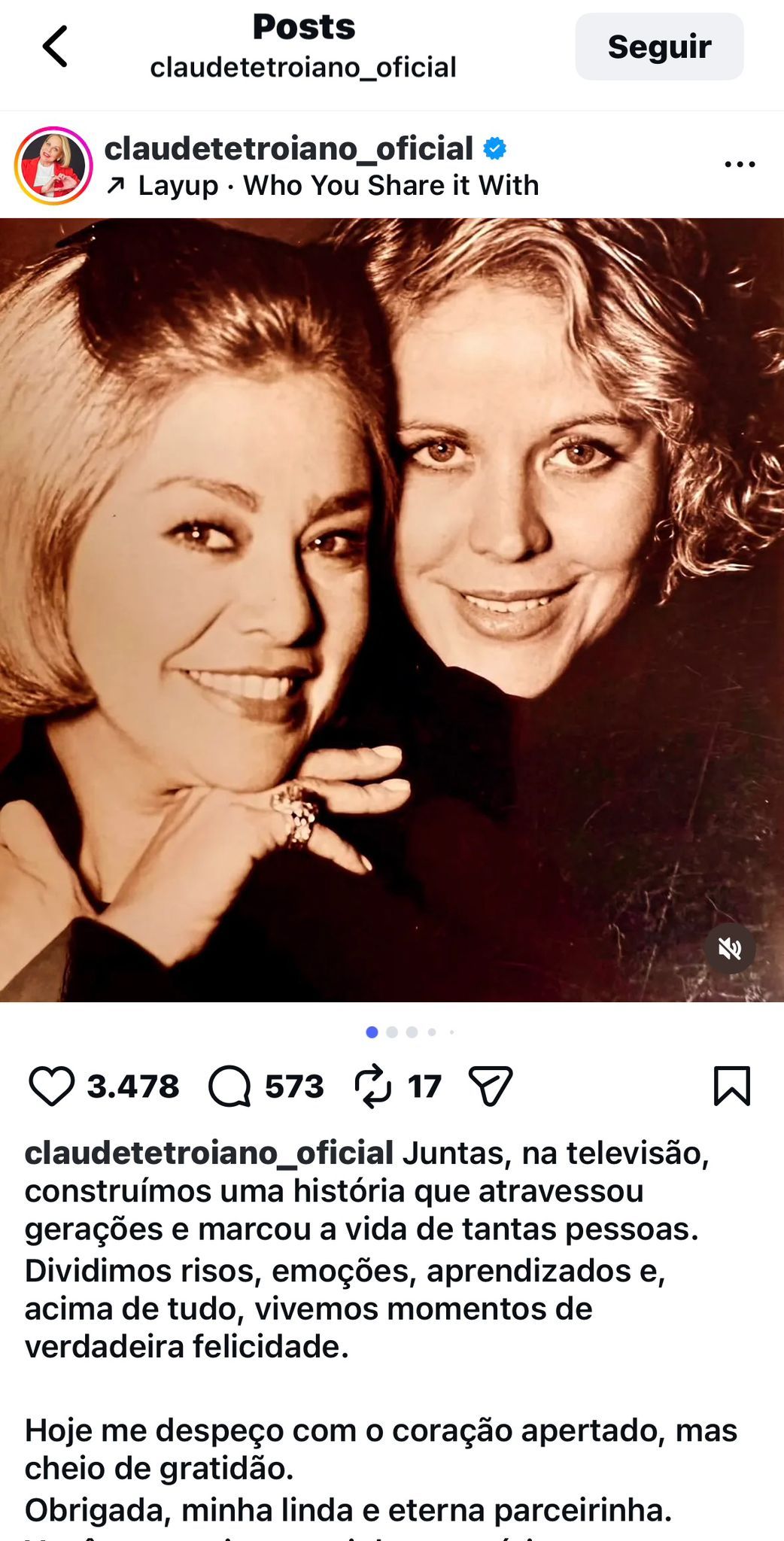 Claudete Troiano e Ione Borges 