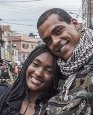 Marcello Mello Jr e Erika Januza, personagens de 