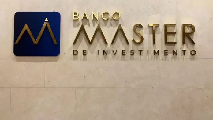 Fachada do Banco Master