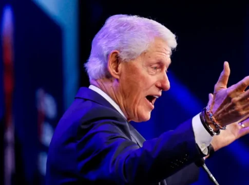 Bill Clinton, ex-presidente dos Estados Unidos, fala em evento em Nova York
