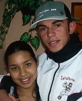 Imagem de Eloá e Lindenberg, seu assassino, ainda quando estavam namorando