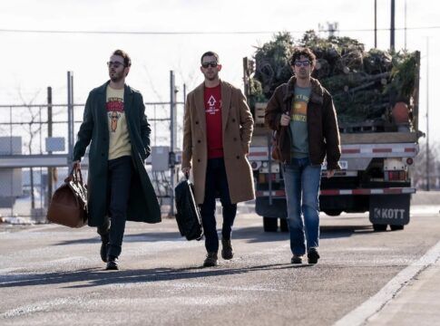 Imagem colorida dos Jonas Brothers