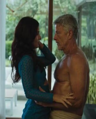 Marcello Novaes e Giullia Buscacio, atores de 