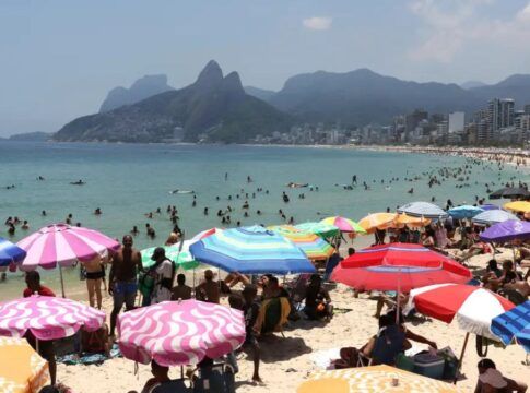 imagem da praia do Rio de Janeiro