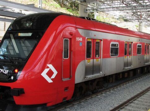 imagem de trem da CPTM