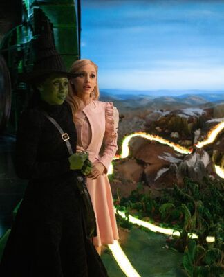 Glinda e Elphaba, personagens de Wicked
