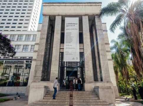 Fachada da Biblioteca Mário de Andrade
