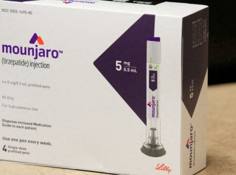 Caixa da caneta de emagrecimento Mounjaro