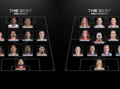 Fifa divulga seleções masculina e feminina do ano; veja as escalações