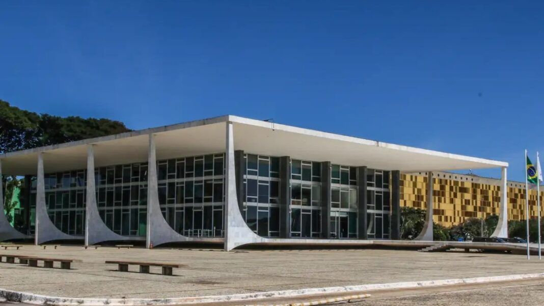 Fachada do STF, em Brasília
