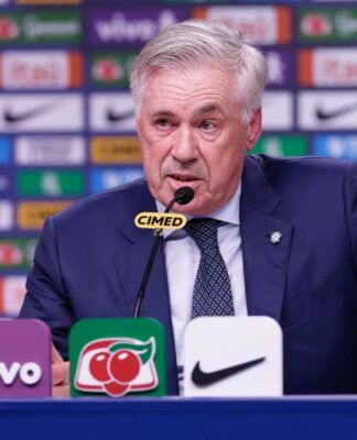 CBF negocia renovação de Ancelotti até 2030 antes da Copa do Mundo, diz site