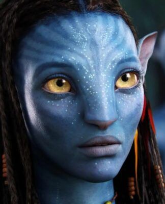 Imagem de uma Avatar no primeiro filme da Saga