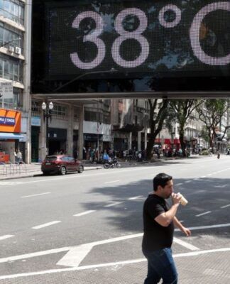 Temperatura em São Paulo chega a 37,2ºC e bate recorde para dezembro