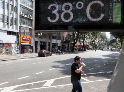 Temperatura em São Paulo chega a 37,2ºC e bate recorde para dezembro
